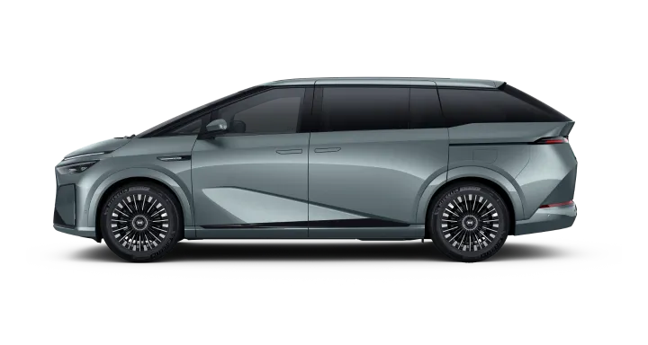 XPeng X9 electric MPV, side profile